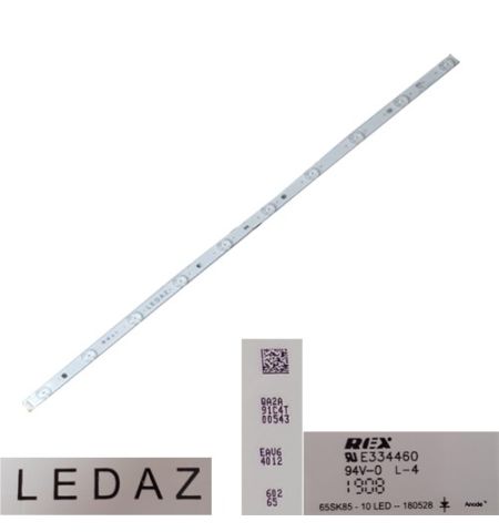 Tira 10 Leds E334460 QA2A91C4T00543 EAU64012 LG 65SK8500PLA (SWAP) Tira 10 Leds E334460 QA2A91C4T00543 EAU64012 LG 65SK8500PLA (SWAP)