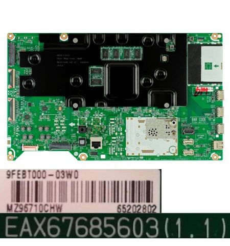 Placa Main EAX67685603(1.1), LG OLED55E8PLA 65202802
Placa Main EAX67685603(1.1), LG OLED55E8PLA 65202802