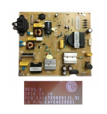 Fuente de Alimentacion LG EAX67209001 1.5 EAY64529501, LGP43DJ-17U1 Fuente de Alimentacion LG EAX67209001 1.5 EAY64529501, LGP43DJ-17U1