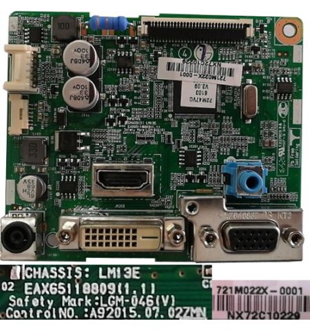 Placa Main EAX65118809(1.1), LG 22M47VQ-P