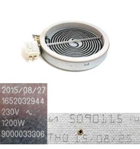 Resistencia Vitro 1652032944, 5090115, BSH/BALAY 3EB715LR/01 230V 1200W 16,5cm BSH/BALAY 3EB715LR/01 Resistencia Vitro 1652032944, 5090115, BSH/BALAY 3EB715LR/01 230V 1200W 16,5cm BSH/BALAY 3EB715LR/01