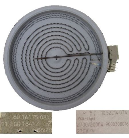 Resistencia Vitro 10.52214.074 60.16175.081 BSH/BALAY 3EB715LR/01 2700/2000w 230V 30cm Resistencia Vitro 10.52214.074 60.16175.081 BSH/BALAY 3EB715LR/01 2700/2000w 230V 30cm