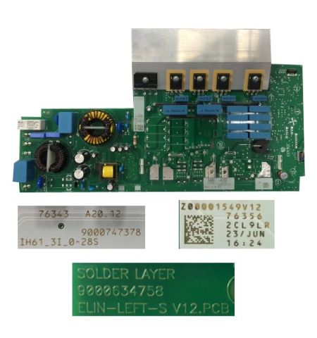 Módulo Electronico 000634758 Vitro BALAY 3EB915BR/01, 9000747378, Z00001549V12 Módulo Electronico 000634758 Vitro BALAY 3EB915BR/01, 9000747378, Z00001549V12