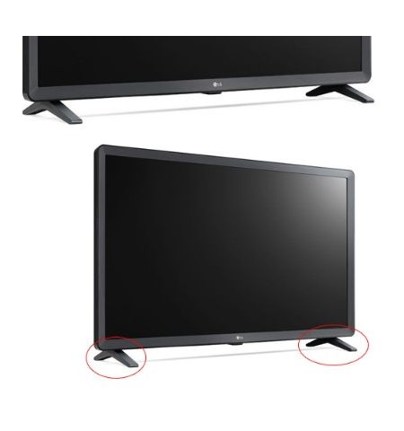 Pies LG 32LK610BPLB AAN76449089PAC ( con tornillos ) Pies LG 32LK610BPLB AAN76449089PAC ( con tornillos )