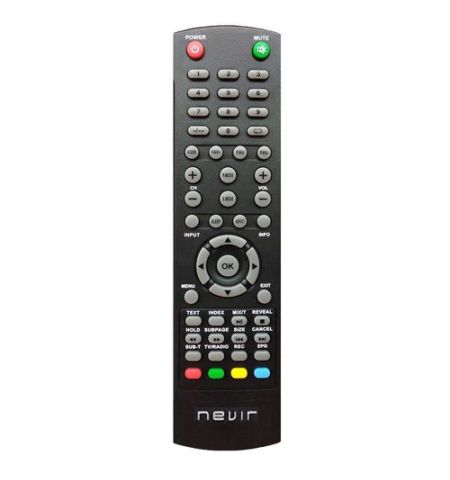 Mando a Distancia NEVIR NVR-7707-40FHD2-N, Nuevo y Original Mando a Distancia NEVIR NVR-7707-40FHD2-N, Nuevo y Original