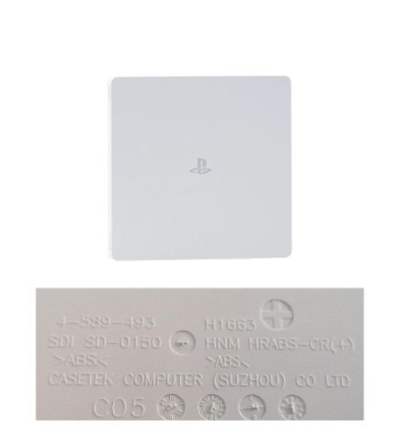Carcasa Superior Sony Ps4 Slim blanca 4-589-493, Swap / de Desmontaje Carcasa Superior Sony Ps4 Slim blanca 4-589-493, Swap / de Desmontaje