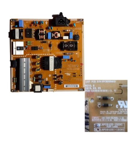 Fuente de Alimentación LG EAX66203001 1.7 REC3.0 3PCR00843D LGP3942D-15CH1 Fuente de Alimentación LG EAX66203001 1.7 REC3.0 3PCR00843D LGP3942D-15CH1