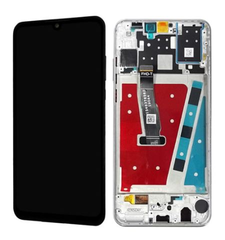 Pantalla Completa, Lcd + táctil balnco + frame, Huawei P30 lite, Nova 4e... Con marco-carcasa frontal. Pantalla Completa, Lcd + táctil balnco + frame, Huawei P30 lite, Nova 4e... Con marco-carcasa frontal.