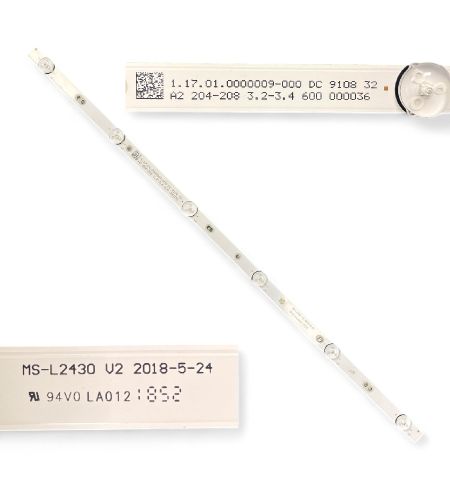 Tira 6 leds MS-L2430, Blualta BL-F32S-HD Tira 6 leds MS-L2430, Blualta BL-F32S-HD