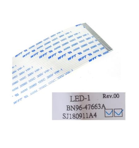 Cable Flex / LVDS BN96-47663A, Samsung QE65Q8DNAT Cable Flex / LVDS BN96-47663A, Samsung QE65Q8DNAT