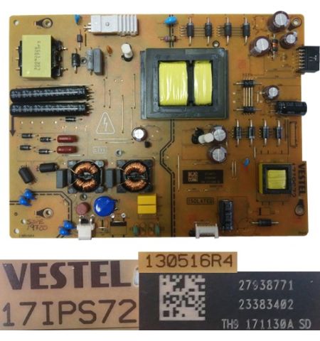 Fuente Alimentación 17IPS72, 130516R4, 23383402, Telefunken TE49269S26Y2P