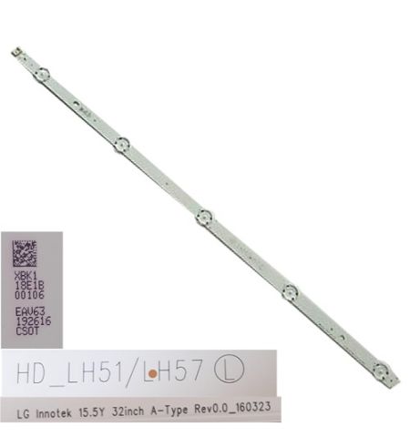 Tira 5 leds HD_LH51/LH57, LG Innotek 15.5y 32inch A Type Rev0_160323 LG 32LH510B