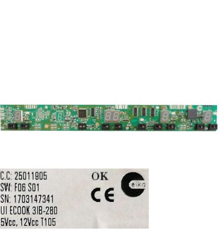 Módulo Electronico Mandos 25011905, 1703147341, Fagor FPI3340SAEZ Módulo Electronico Mandos 25011905, 1703147341, Fagor FPI3340SAEZ