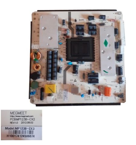 Fuente Alimentacion PCB:MP123B-CX2, MP123B-CX3 Schneider YURA 3925FHDPVR
Fuente Alimentacion PCB:MP123B-CX2, MP123B-CX3 Schneider YURA 3925FHDPVR