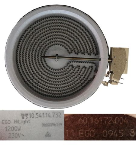 Resistencia Vitro 60.16172.004, 10.54114.732, 9000086139, Balay 3EB712L/01 1200w 230V 16,5 cm Resistencia Vitro 60.16172.004, 10.54114.732, 9000086139, Balay 3EB712L/01 1200w 230V 16,5 cm