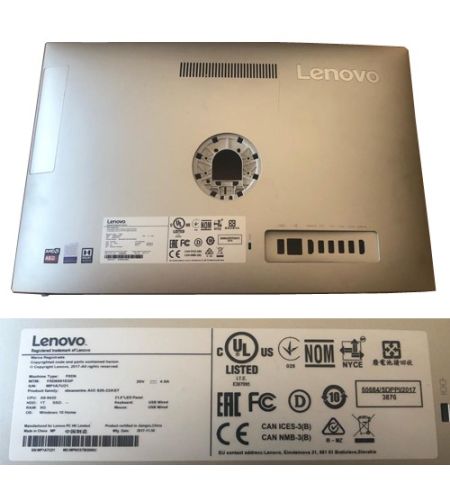 Carcasa Trasera All in one LENOVO ideacentre AIO 520-22AST. SWAP / DESMONTAJE Carcasa Trasera All in one LENOVO ideacentre AIO 520-22AST. SWAP / DESMONTAJE