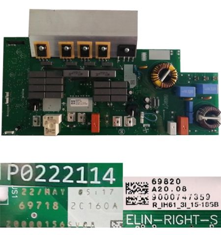 Módulo Electronico ELIN-RIGHT-S, 9000747359, R_IH61_31_15_18SB, Balay 3EB918LQ/01