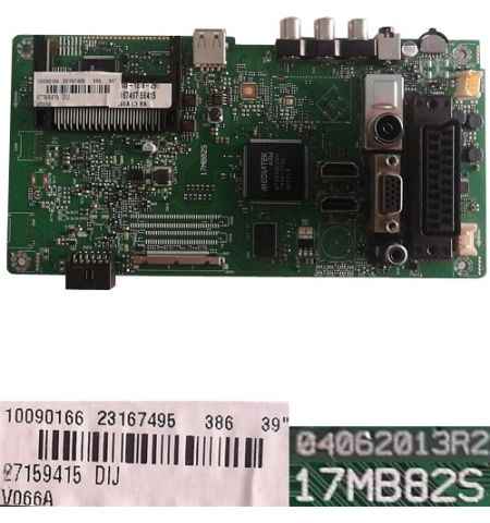 Placa Main Vestel 17MB82S, 23167495, 04062013R2, Telefunken TE39182N25F1C10 UD-LED Placa Main Vestel 17MB82S, 23167495, 04062013R2, Telefunken TE39182N25F1C10 UD-LED