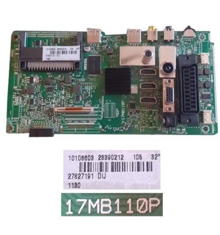 Placa Main Vestel 17MB110P,1016603 23390212, Hitachi 32HB1W05WI Placa Main Vestel 17MB110P,1016603 23390212, Hitachi 32HB1W05WI