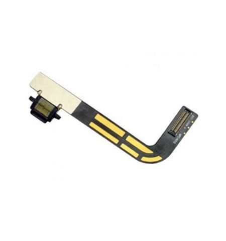 Cable Flex, Conector Carga Negro Lightning, iPad 4