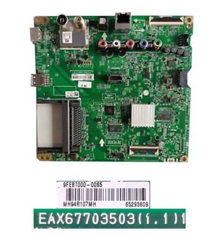 Placa Main EAX67703503(1.1) 9FEBT000-00S5 MH94R107MH LG 43LK5900PLA Placa Main EAX67703503(1.1) 9FEBT000-00S5 MH94R107MH LG 43LK5900PLA