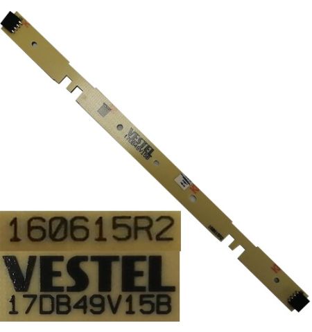 Tira conexión leds VESTEL 17DB49V15B, 160615R2, Telefunken TE49269S26Y2P