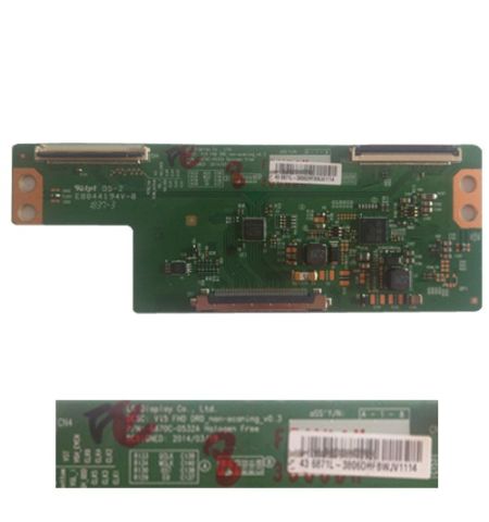 Placa T-Con LG 43LK6100PLB 6870C-0532A 43 6871L-3806DHHWPV2497 LG 43LK6100PLB Placa T-Con LG 43LK6100PLB 6870C-0532A 43 6871L-3806DHHWPV2497 LG 43LK6100PLB