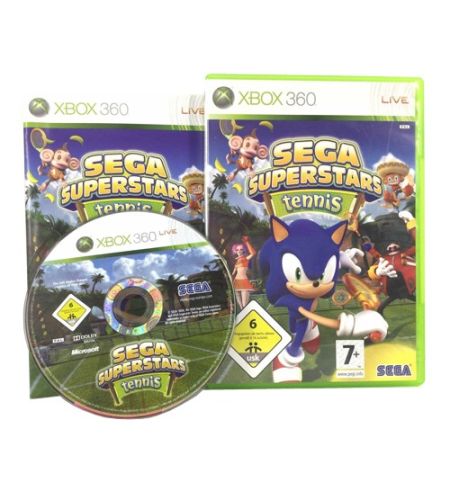 Sega Superstars Tennis, XBOX 360, Español PAL, Nuevo y Original