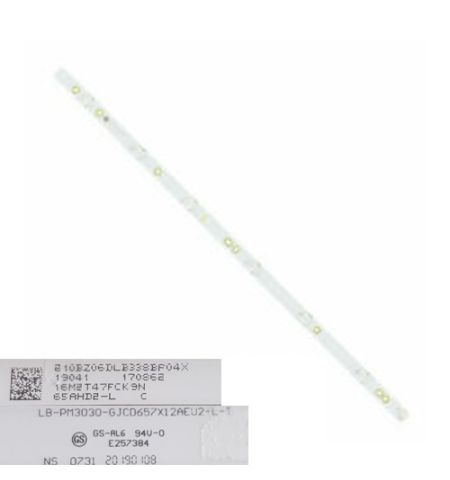 Tira 6 leds LD-PM3030-GJCD657X12AEU2-L-T, Philips 65PUS7303/12 (SWAP) Tira 6 leds LD-PM3030-GJCD657X12AEU2-L-T, Philips 65PUS7303/12 (SWAP)