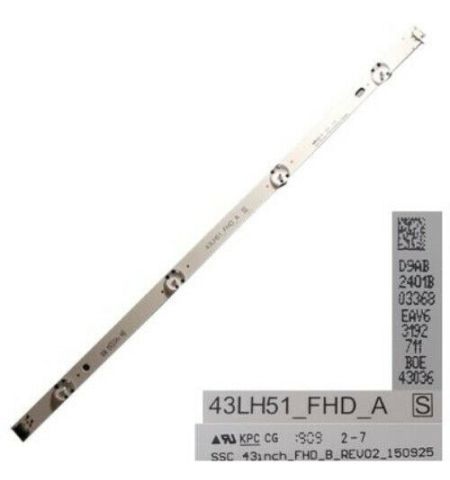 Tira 4 leds SSC_431nch_FHD_A_REU02_150925 LG 43LK5100PLA Tira 4 leds SSC_431nch_FHD_A_REU02_150925 LG 43LK5100PLA