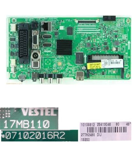 Placa Main Vestel 17MB110, 07102016R2, 10109312 23413046, Telefunken TE48282S25Z2K Placa Main Vestel 17MB110, 07102016R2, 10109312 23413046, Telefunken TE48282S25Z2K