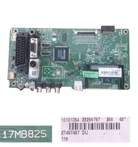 Placa Main Vestel 17MB82S, 23299797 27497487 Telefunken TE43282N25CXK Placa Main Vestel 17MB82S, 23299797 27497487 Telefunken TE43282N25CXK
