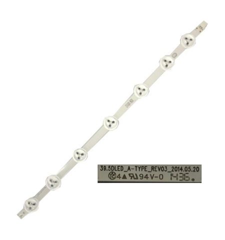 Tira 7 leds 39.5DLED_A-TYPE_REV03, 11V9, A, Telefunken TE40283N25F1C10D Tira 7 leds 39.5DLED_A-TYPE_REV03, 11V9, A, Telefunken TE40283N25F1C10D