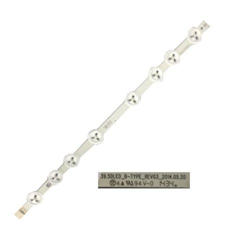 Tira 8 leds 39.5DLED_B-TYPE_REV03, 11V9, B, Telefunken TE40283N25F1C10D Tira 8 leds 39.5DLED_B-TYPE_REV03, 11V9, B, Telefunken TE40283N25F1C10D