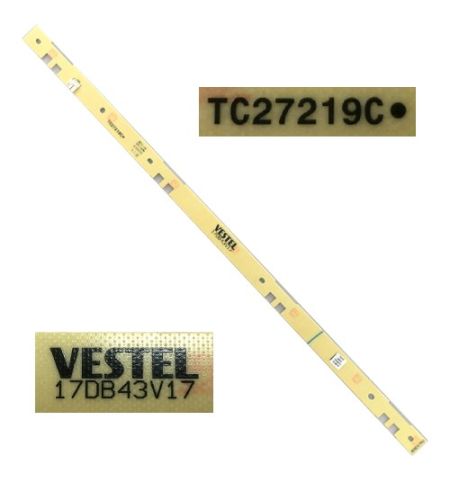 Tira conexión leds Vestel 17DB43V17, 020317R2, TC27219C Panasonic TX-43FX550E Tira conexión leds Vestel 17DB43V17, 020317R2, TC27219C Panasonic TX-43FX550E