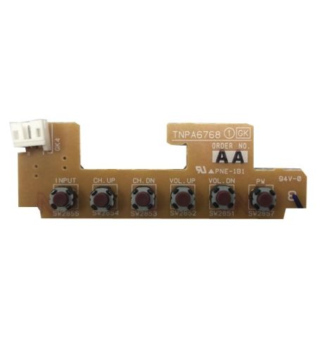 Módulo Botonera TNPA6768, Panasonic TX-40GX7000E Módulo Botonera TNPA6768, Panasonic TX-40GX7000E