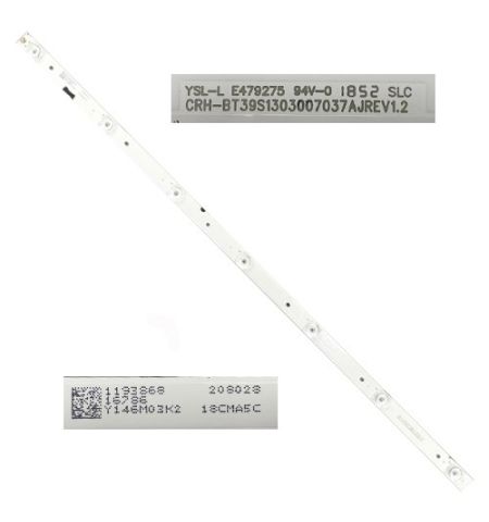 Tira 7 leds YSL-L E479275 94-0 1852 SCL, Hisense H39A5120 Tira 7 leds YSL-L E479275 94-0 1852 SCL, Hisense H39A5120
