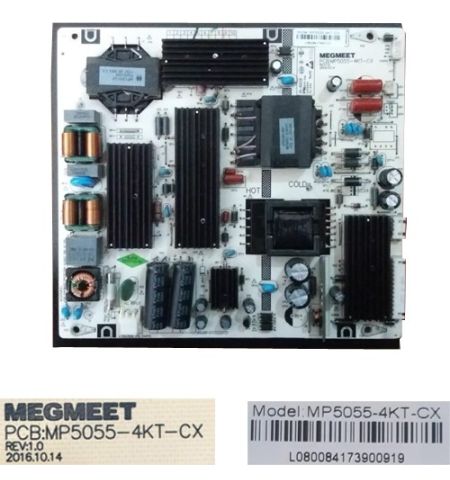 Fuente Alimentación PCB:MP5055-4KT-CX, SMART TECH LE-5566UDS Fuente Alimentación PCB:MP5055-4KT-CX, SMART TECH LE-5566UDS