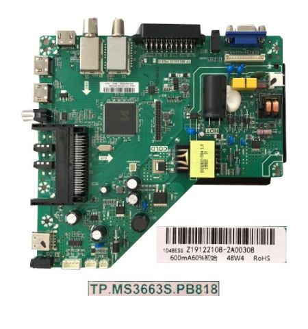 Placa Main TP.MS3663S.PB818  Kroms Line KS3200FD