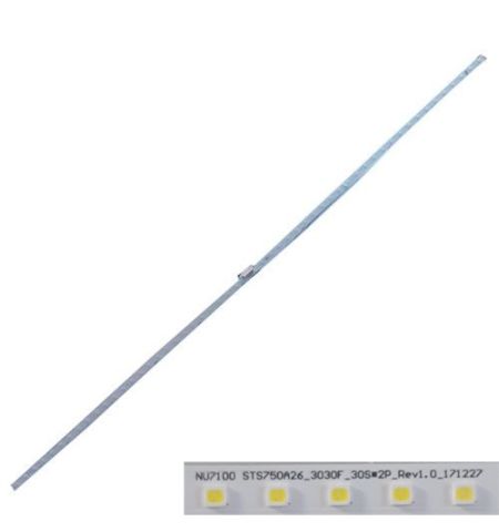 TIRAS LEDS SAMSUNG UE75RU7105K E306084, NU7100 STS750A26_3030F_30S*2P_Rev1.0/171227 TIRAS LEDS SAMSUNG UE75RU7105K E306084, NU7100 STS750A26_3030F_30S*2P_Rev1.0/171227