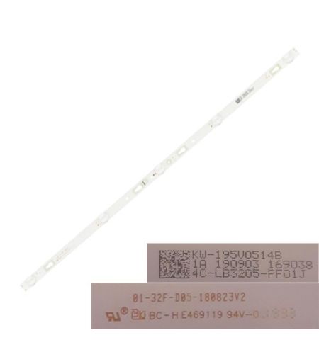 Tira 5 leds 01-32F-D05-180823V2, KW195V0514B TCL 32ES560 Tira 5 leds 01-32F-D05-180823V2, KW195V0514B TCL 32ES560