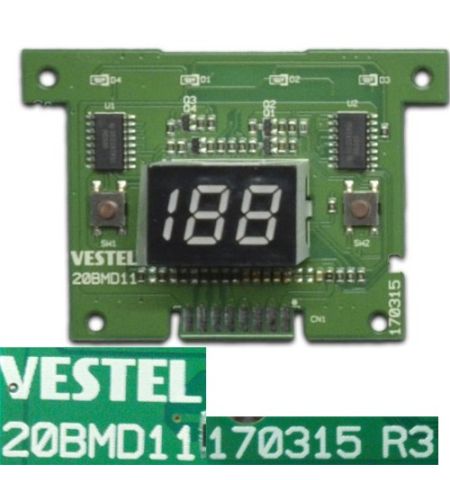 Módulo Electronico Vestel 20BMD11, 170315 R3, Corberó CLV301X Módulo Electronico Vestel 20BMD11, 170315 R3, Corberó CLV301X