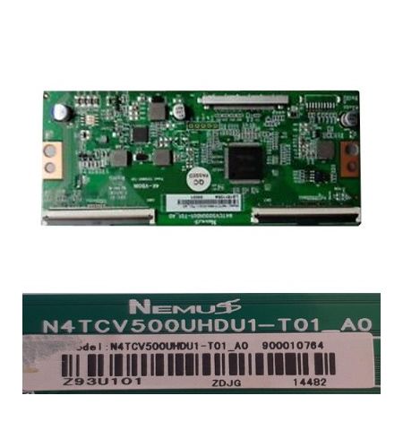 Placa T-Con N4TCV500UHDU1-T01_A0 900010784 Z93U101 Placa T-Con N4TCV500UHDU1-T01_A0 900010784 Z93U101