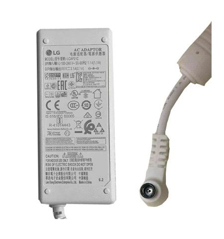 Adaptador-Alimentador LG LCAP21C, 100-240V 50-60hz 1.1A, 19V 2.1A. Conector 6.0x4.0mm Adaptador-Alimentador LG LCAP21C, 100-240V 50-60hz 1.1A, 19V 2.1A. Conector 6.0x4.0mm