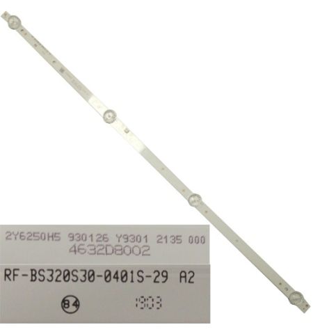 Tira 4 leds RF-BS320S30-0401S-29 A2, Saba SA32S47N Tira 4 leds RF-BS320S30-0401S-29 A2, Saba SA32S47N