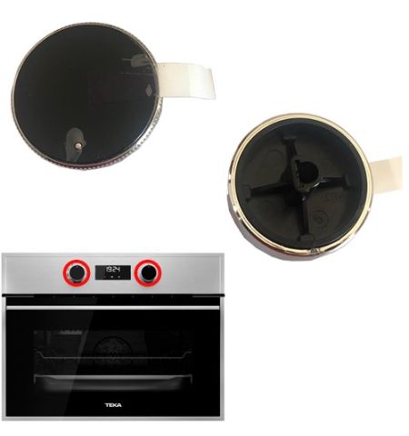Mando Negro - Cromado, Horno TEKA HSC-635 NUEVOS Mando Negro - Cromado, Horno TEKA HSC-635 NUEVOS