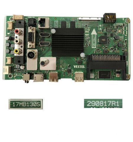 Placa Main 17MB130S, 290817R1, 1903235186082822211900007 101205037100  Toshiba 65U68306
