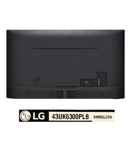 Carcasa Trasera Negra LG 43UK6300PLB NUEVA Carcasa Trasera Negra LG 43UK6300PLB NUEVA