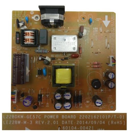 Fuente Alimentación HP 24Y DISPLAY L22BDKM-GE57C LE22BW-M-3 REV:2.01 Fuente Alimentación HP 24Y DISPLAY L22BDKM-GE57C LE22BW-M-3 REV:2.01