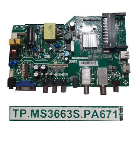 Placa Main TP.MS3663S.PA671, Z19030080-2A00938  SMART TECH LE-24Z1TS
